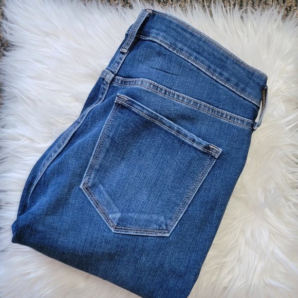 NWT Old Navy Power Straight Distressed Denim Size 6 - Picture 16 of 16